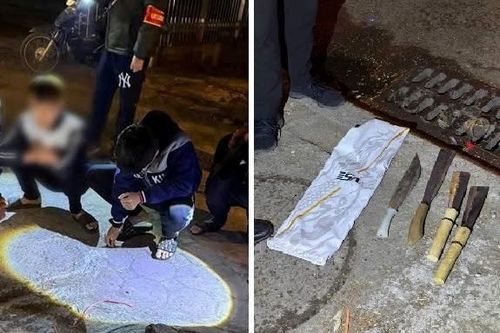 Phát hiện nhiều nhóm đối tượng mang hung khí, gây mất an ninh trật tự