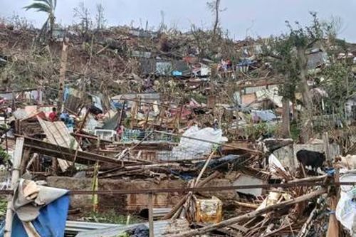 Bão Chido khiến 15 người chết, 172.000 người mất nhà cửa ở Bắc Mozambique