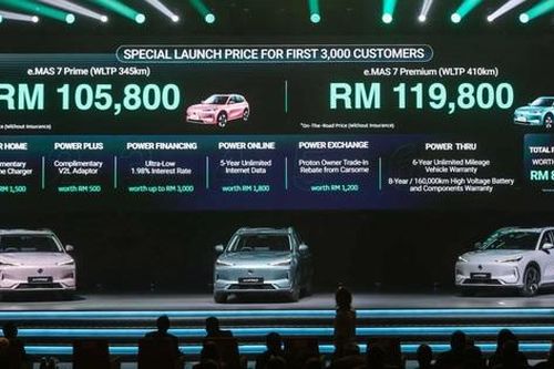 Xe điện đầu tiên của Malaysia trình làng