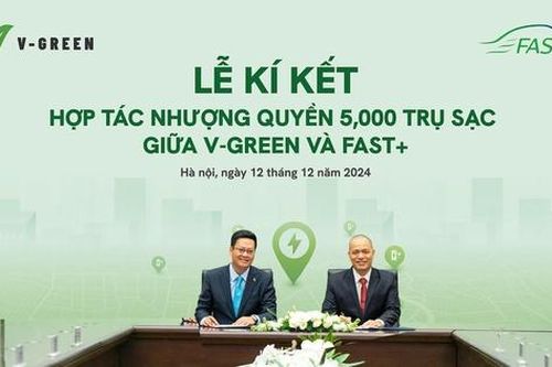 Fast+ tiếp nhận 5.000 trụ sạc của công ty con thuộc VinFast