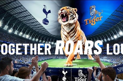 Sau Manchester United, Tiger Beer trở thành bia chính thức của Tottenham Hotspur