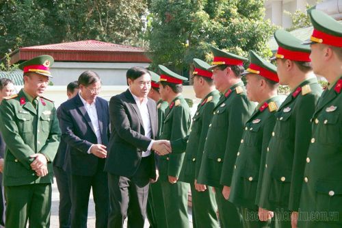 Phát huy truyền thống 80 năm Quân đội nhân dân Việt Nam anh hùng, lực lượng vũ trang Điện Biên quyết tâm hoàn thành xuất sắc mọi nhiệm vụ được giao
