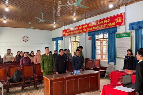 Chi Lăng: Xét xử lưu động 2 vụ án hình sự về ma túy tại xã Bằng Hữu