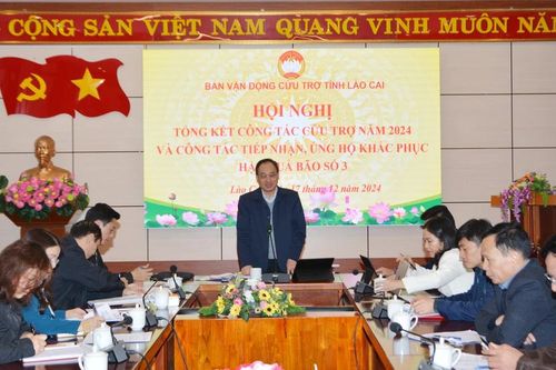 Tổng kết công tác cứu trợ năm 2024