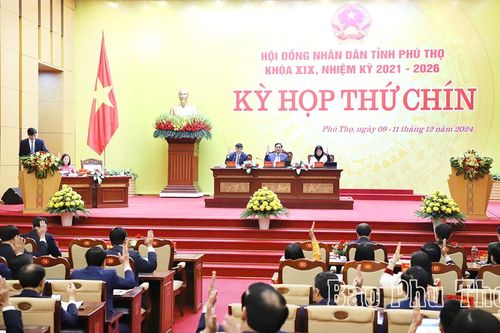 38 Nghị quyết Kỳ họp thứ Chín, HĐND tỉnh khóa XIX