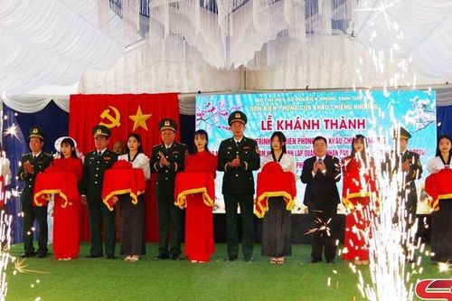 Khánh thành công trình Đồn Biên phòng Cửa khẩu Chiềng Khương