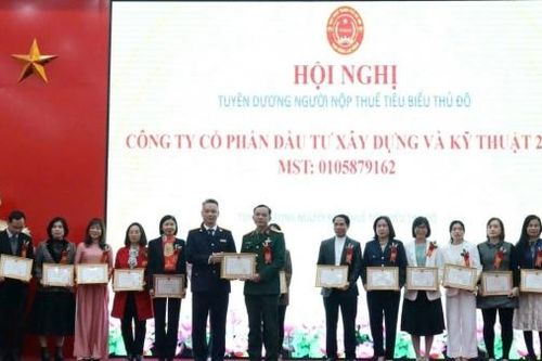 Cục Thuế TP. Hà Nội tổ chức vinh danh hơn 200 doanh nghiệp, người nộp thuế tiêu biểu