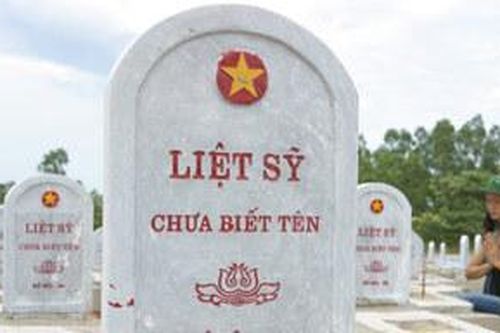 Gần 500 liệt sĩ còn thiếu thông tin được xác định danh tính