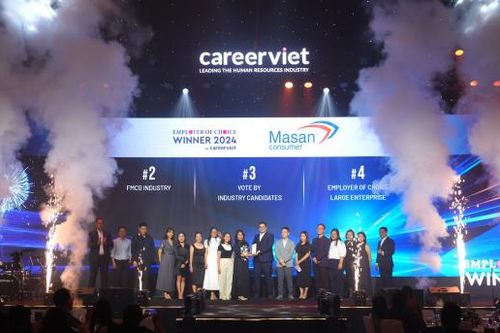 Masan Consumer xuất sắc đạt 3 giải thưởng lớn tại Employer Of Choice 2024