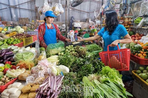 Chợ mua bán văn minh