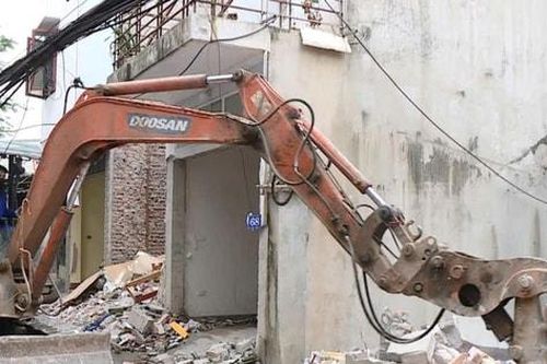 Cưỡng chế thu hồi đất (đợt 5) mặt bằng Dự án Trạm bơm tiêu Yên Nghĩa