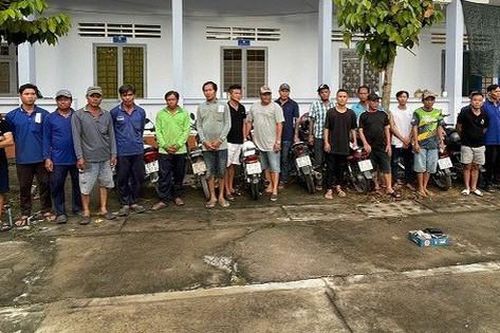 Triệt xóa tụ điểm đánh bạc bằng hình thức đá gà qua mạng, bắt giữ 26 đối tượng