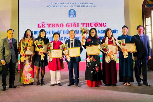Trao Giải thưởng Văn học nghệ thuật Thủ đô 2024
