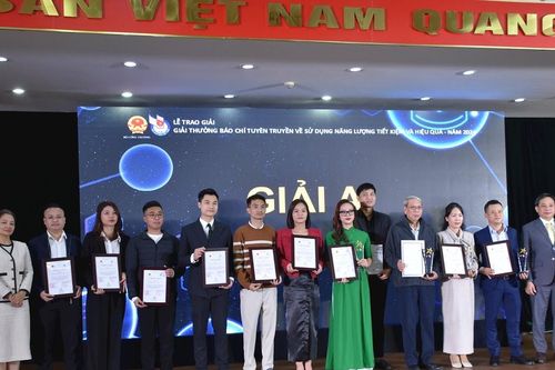 Trao giải báo chí tuyên truyền về sử dụng năng lượng tiết kiệm và hiệu quả 2024