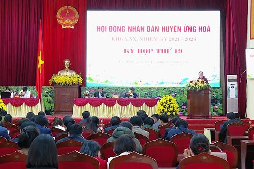 Ứng Hòa: thu ngân sách đạt 182% dự toán giao
