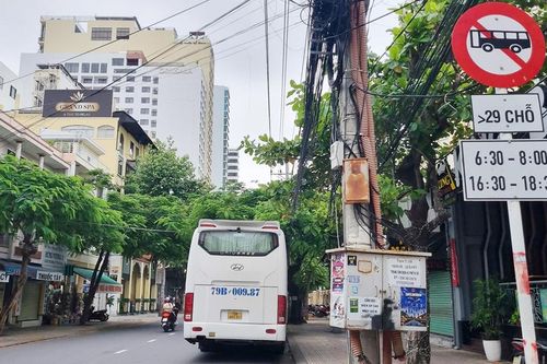 Chốt thời gian cấm xe trên 29 chỗ vào trung tâm TP Nha Trang