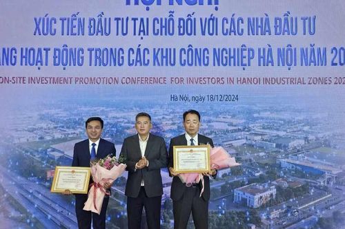 Hà Nội xúc tiến với các nhà đầu tư trong khu công nghiệp năm 2024