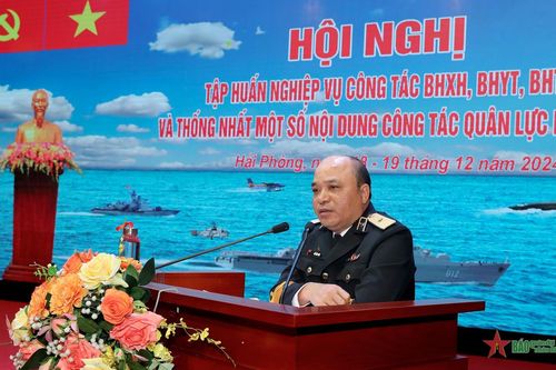 Quân chủng Hải quân tập huấn nghiệp vụ công tác bảo hiểm y tế, bảo hiểm xã hội