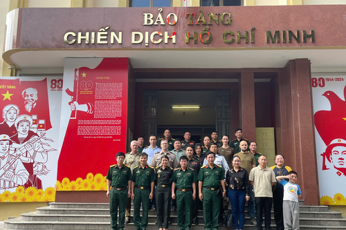Học viện Quốc phòng nghiên cứu, học tập thực tế tại Thành phố Hồ Chí Minh