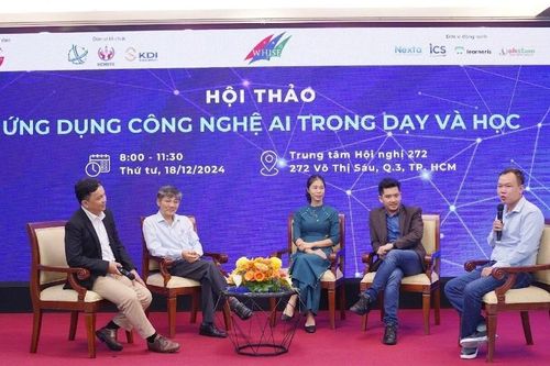 Ứng dụng công nghệ AI trong dạy học: Kết nối kiến thức, vận dụng có trách nhiệm