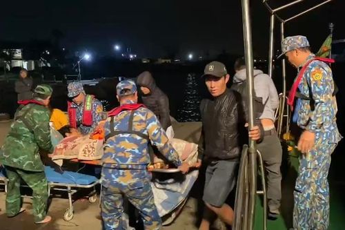 BĐBP thành phố Hải Phòng cứu hộ thành công 1 thuyền viên gặp nạn trên vùng biển Bạch Long Vĩ