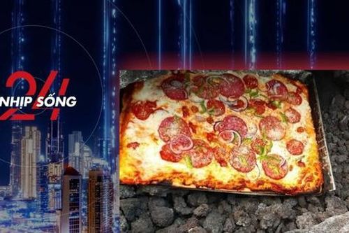 NHỊP SỐNG 24: Món pizza nguy hiểm nhất thế giới nướng bằng dung nham ngay miệng núi lửa