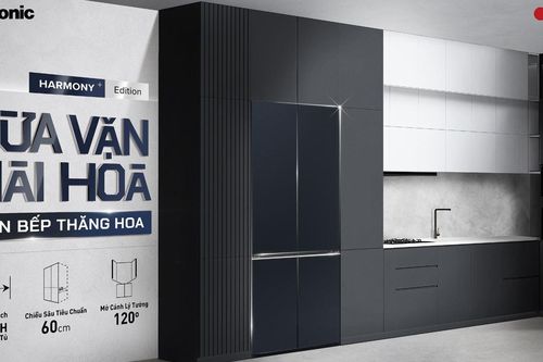 Tủ lạnh Panasonic mới - thiết kế tối ưu cho không gian bếp hiện đại
