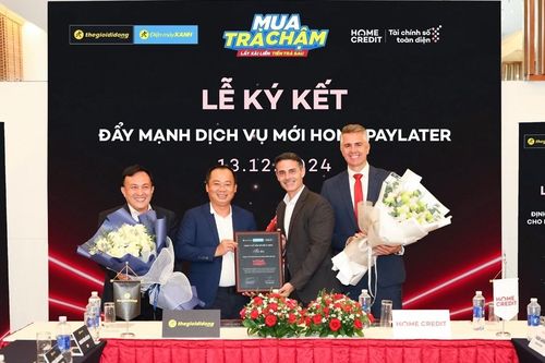 Triển khai sản phẩm mua trả chậm Home PayLater trên hệ thống Thế Giới Di Động