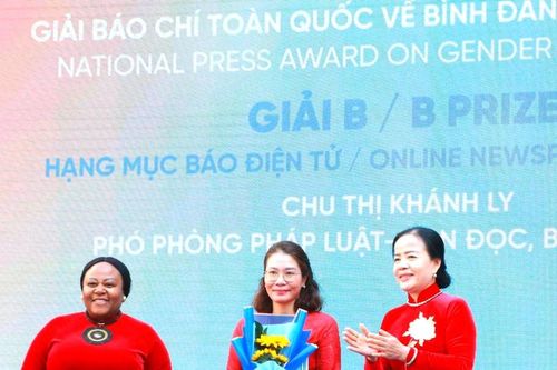 Báo Nghệ An đoạt giải B và giải Tập thể xuất sắc Giải Báo chí toàn quốc về Bình đẳng giới 2024