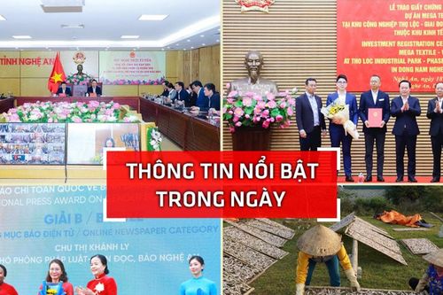 Nghệ An: Thông tin nổi bật ngày 18/12
