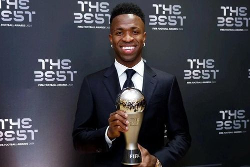 Vinicius Junior giành giải thưởng FIFA The Best 2024