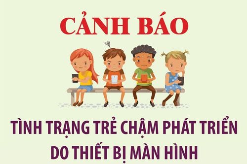 Cảnh báo tình trạng trẻ chậm phát triển do thiết bị màn hình