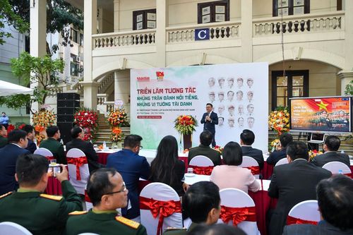 Khai mạc Triển lãm tương tác 'Những trận đánh nổi tiếng, những vị tướng tài danh'