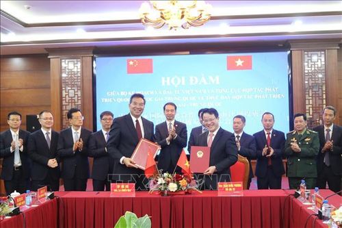 Thúc đẩy hợp tác phát triển giữa Việt Nam và Trung Quốc