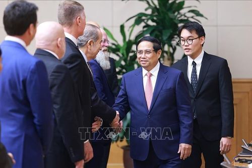 Thủ tướng tiếp Đoàn doanh nghiệp của Hội đồng Kinh doanh Hoa Kỳ - ASEAN