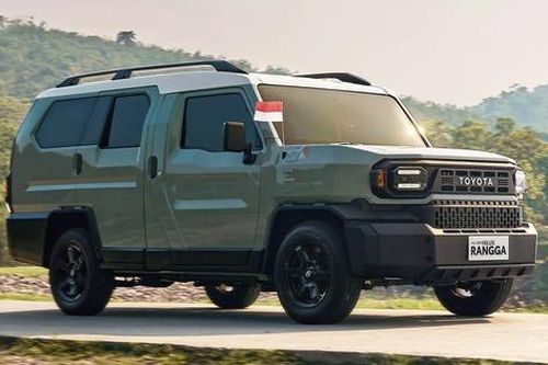 Bán tải Toyota Hilux biến hình thành xe gầm cao 7 chỗ