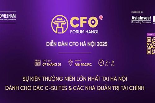 Diễn đàn CFO Hà Nội 2025: Hàng trăm CFO sẽ thảo luận về ứng dụng AI, Big Data vào tài chính