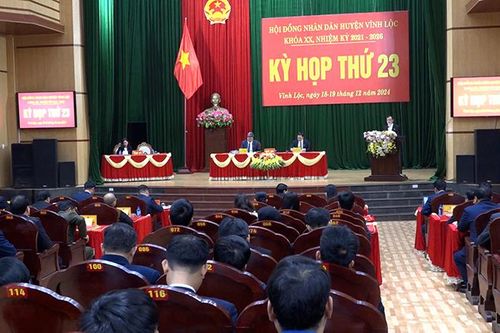 Vĩnh Lộc: Năm 2024, thu ngân sách và giải phóng mặt bằng vượt kế hoạch tỉnh giao