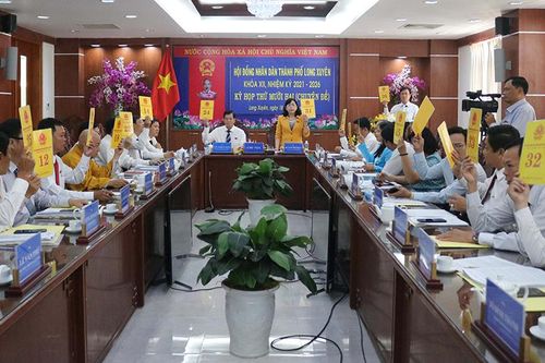 HĐND TP. Long Xuyên tổ chức kỳ họp chuyên đề