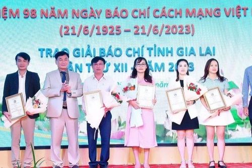 40 tác phẩm đạt Giải Báo chí tỉnh Gia Lai lần thứ XIII năm 2024