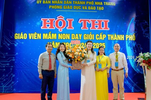 Hội thi giáo viên mầm non dạy giỏi TP. Nha Trang năm học 2024 - 2025: Có 68 giáo viên tham gia