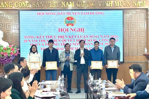 Hội Nông dân huyện Tam Đường triển khai nhiệm vụ công tác năm 2025
