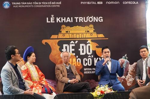 Ra mắt khu vực trải nghiệm và giới thiệu dự án 'Đế Đô Khảo cổ ký'