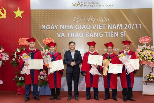 Chất lượng công tác đào tạo của Viện Kiến trúc Quốc gia ngày càng được khẳng định