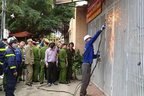 Hà Đông (Hà Nội): Tổ chức cưỡng chế giải phóng mặt bằng dự án Trạm bơm tiêu Yên Nghĩa