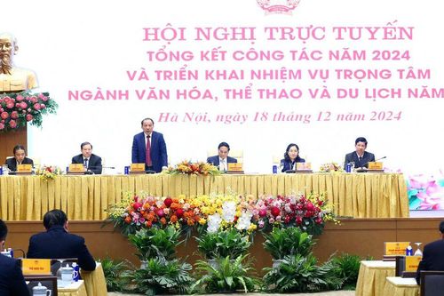 Thủ tướng chủ trì hội nghị triển khai nhiệm vụ ngành Văn hóa - Thể thao và Du lịch năm 2025