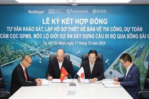 Nutifood công bố đối tác thiết kế bản vẽ thi công cầu đi bộ qua sông Sài Gòn