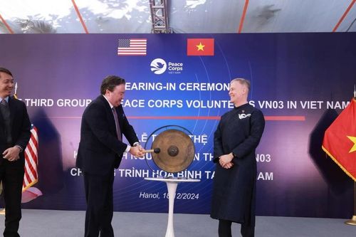 20 tình nguyện viên Hoa Kỳ hỗ trợ phát triển tiếng Anh tại Việt Nam