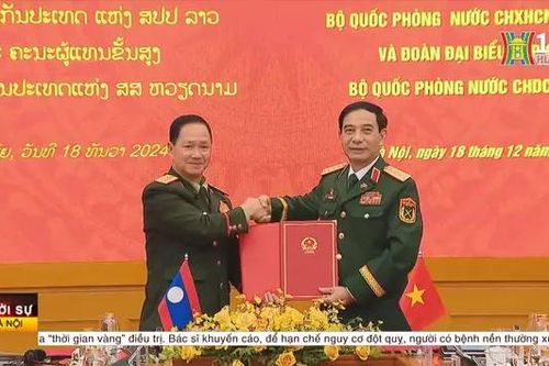 Hội đàm Bộ quốc phòng Việt Nam và Bộ quốc phòng Lào