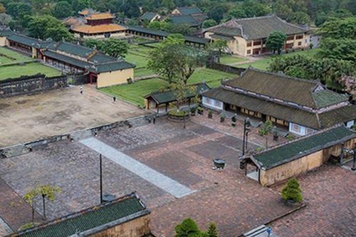 Tu bổ, phục hồi di tích điện Cần Chánh - nơi vua làm việc hằng ngày